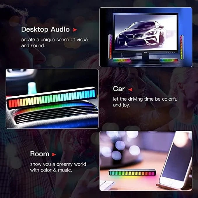 Sound-Controlled RGB LED Light Strip