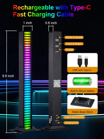 Sound-Controlled RGB LED Light Strip